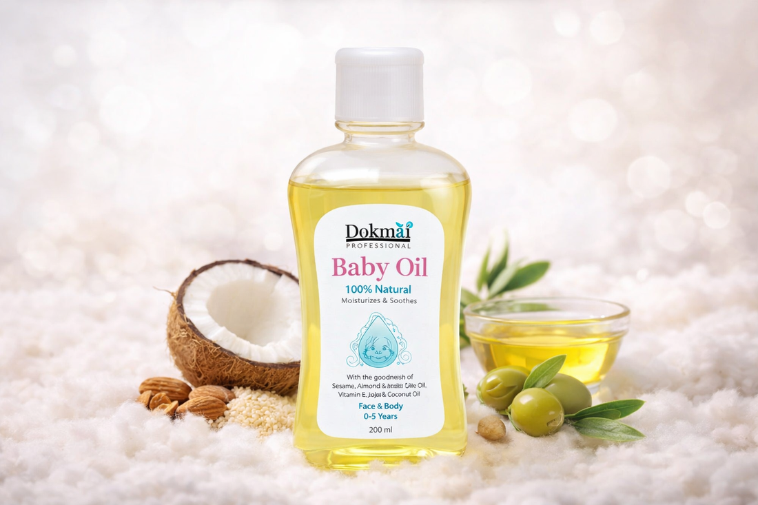Baby Oil for Soft & Healthy Skin | 100% Natural Care for Your Baby