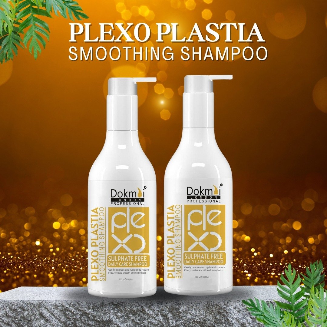 Dokmai London Plexo Plastia Smoothing Shampoo Ultra Shine (Pair of 2)