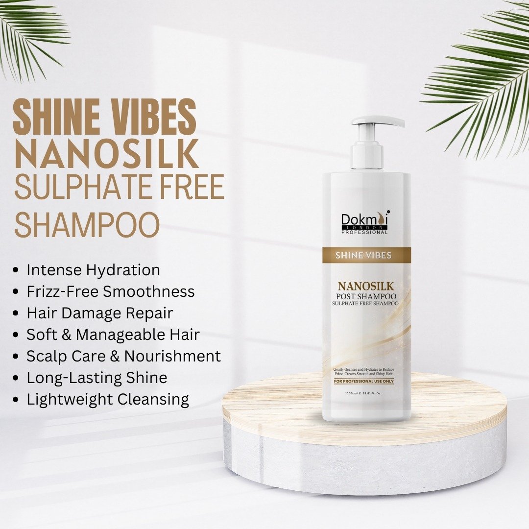 Dokmai London Nanosilk Sulphate Free Shampoo (1000 ml)