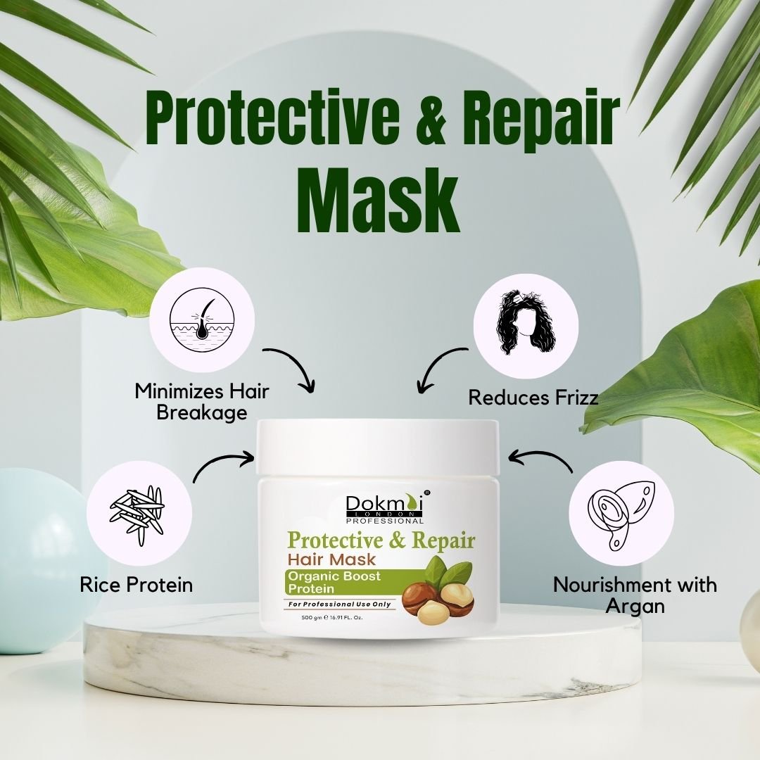 Dokmai London Protective & Repair Hair Mask (500 gm)