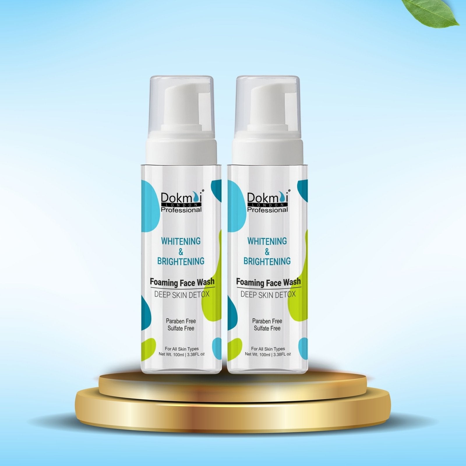 Dokmai London Whitening & Brightening Foaming Face Wash (Pair of 2)