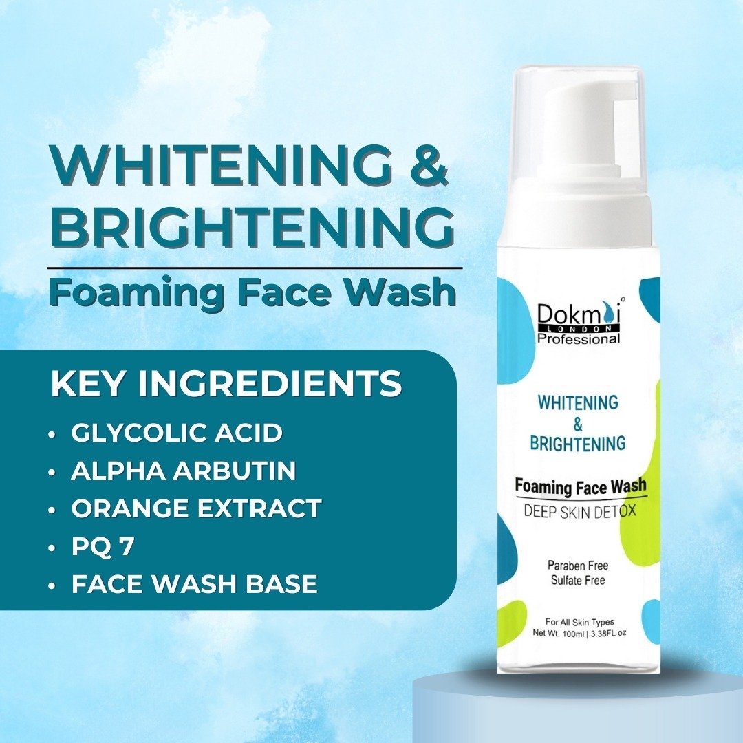 Dokmai London Whitening & Brightening Foaming Face Wash